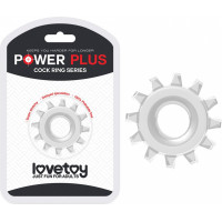 Lovetoy POWER PLUS Cockring Clear