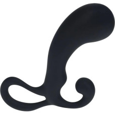 Levelz Bulb with Loop Silicone Prostate Massager - S - Black