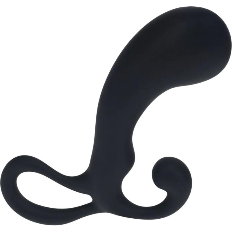 Levelz Bulb with Loop Silicone Prostate Massager - S - Black