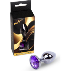 Mylove Toys - Jewellery Dark Silver PLUG- Purple