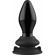 Shots Stretchy - Glass Vibrator with Suction Cup