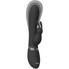 Vive By Shots Taka - Inflatable and Vibrating Rabbit Vibrator - Black