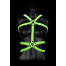 Ouch! By Shots Body Armor - Glow in the Dark - S/M