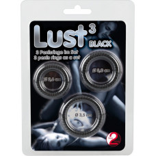 You2Toys Lust 3 Cock Rings melni