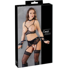 Orion 2212684 Bra Set Bondage - black (l)