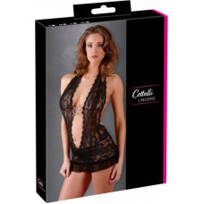 Cottelli Lingerie Mežģīņu kleita melna S