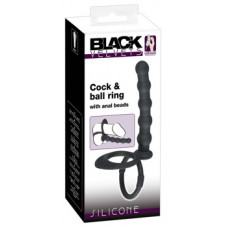 Black Velvets Cock & ball ring