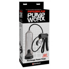 Pump Worx PW Pro-Gauge Power Pump Clear/