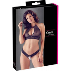 Cottelli Lingerie Krūšturis un aukla S/M