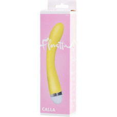 Toyfa Vibrator Flovetta by Toyfa Calla, silicone, yellow, 22 cm