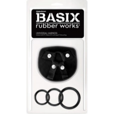 Basix Rubber Works BRW universālā zirglieta, melna