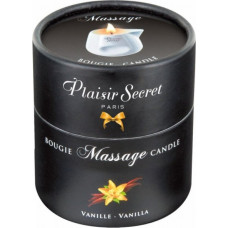 Plaisir Secret Masāžas svece Vaniļa 80ml