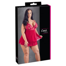 Cottelli Curves Babydoll sarkans 4XL