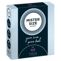 Mister Size 69mm pack of 3