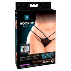 Hookup Panties Remote Triple Teaser XL-XXL