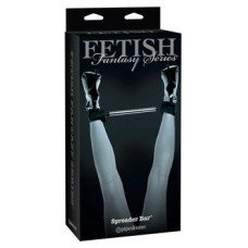 Fetish Fantasy Series Limited Edition FFSLE Spreader Bar Black/Silve