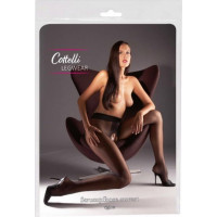 Cottelli Legwear Crotchless Tights black 3
