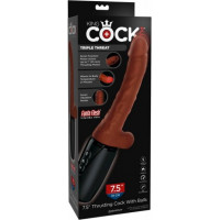 King Cock Plus KCP 7.5 Thrusting w balls Brow