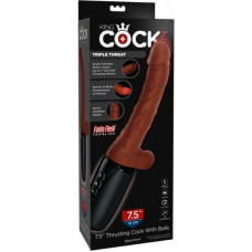 King Cock Plus KCP 7.5 Thrusting w balls Brow