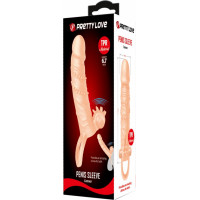 Lybaile Penis extended Sleeve, Connor Flesh Vibro