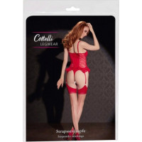 Cottelli Legwear Stockings skin/red 4