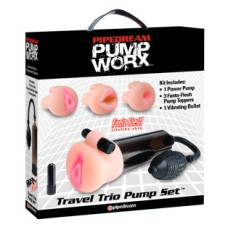 Pump Worx PW Travel Trio Pump Set