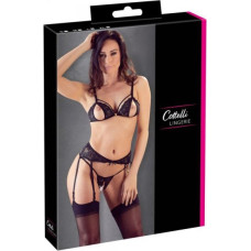 Cottelli Lingerie Lace Suspender Set XL