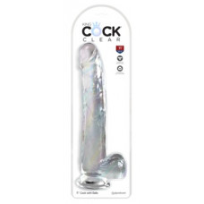 King Cock Clear KingCockClear 11 w bumbiņas Clear