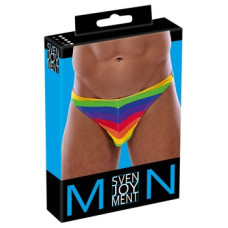 Svenjoyment Men's Thong Rainbow M