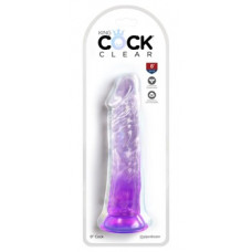 King Cock Clear King Cock Purple 8 Purple