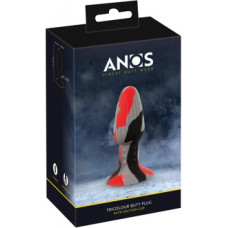 Anos Triple Color Butt Plug w