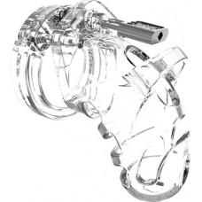 Shots Model 25 - Chastity Cage - 3.5'' / 9 cm - Transparent