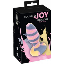 You2Toys Krāsains Joy Tricolor Butt Pl