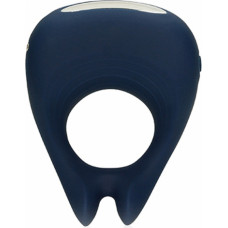 Shots Pointed Vibrating Cock Ring - Baltic Blue